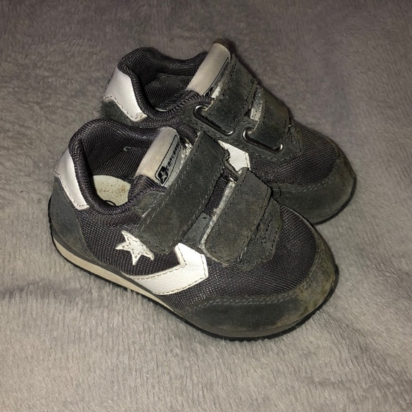 baby converse velcro shoes